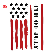 Red, White & Blue Decals