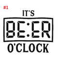 Alcohol Inspired Decals