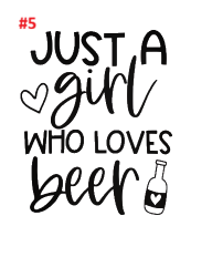 Alcohol Inspired Decals