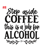 Alcohol Inspired Decals