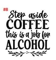 Alcohol Inspired Decals