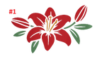 Flower Decals