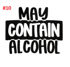 Alcohol Inspired Decals
