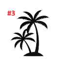 Beach Themed decals